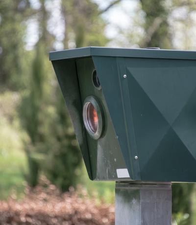 Poliscan Speed Blitzer führt zu Bußgeld und Punkten in Flensburg